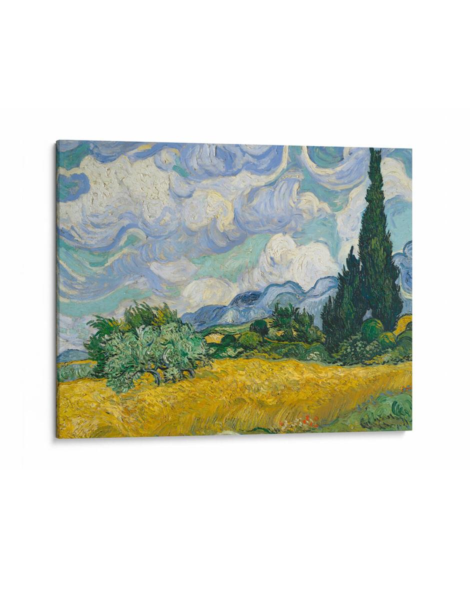 Imagen de producto Cuadro Canvas Lab Campo de trigo con cipreses Van Gogh