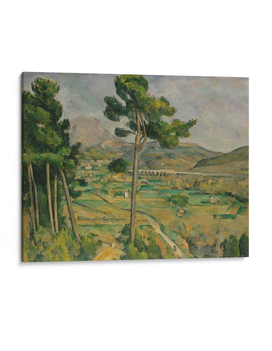 Cuadro impreso en Lienzo La montaña de Sainte Victoire Paul Cézanne Cuadro impreso en Lienzo La montaña de Sainte Victoire Paul Cézanne