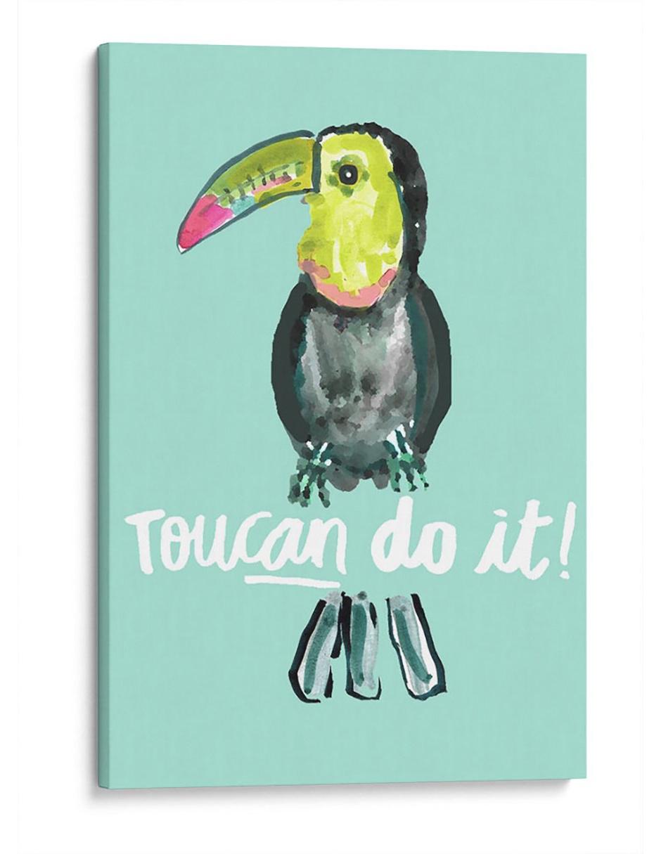 Cuadro impreso en lienzo Toucan do it Cuadro impreso en lienzo Toucan do it