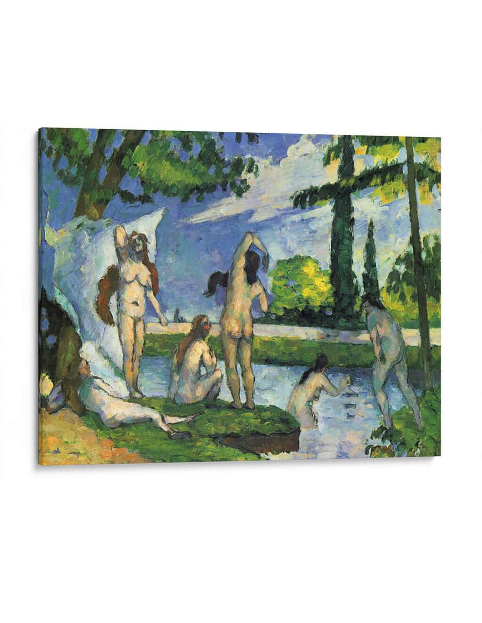 Cuadro Canvas Lab impreso en lienzo Bañadores Paul Cézanne