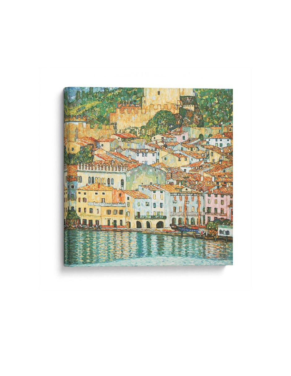 Litografía Malcesine de Klimt técnica Impresión Litografía Malcesine de Klimt técnica Impresión