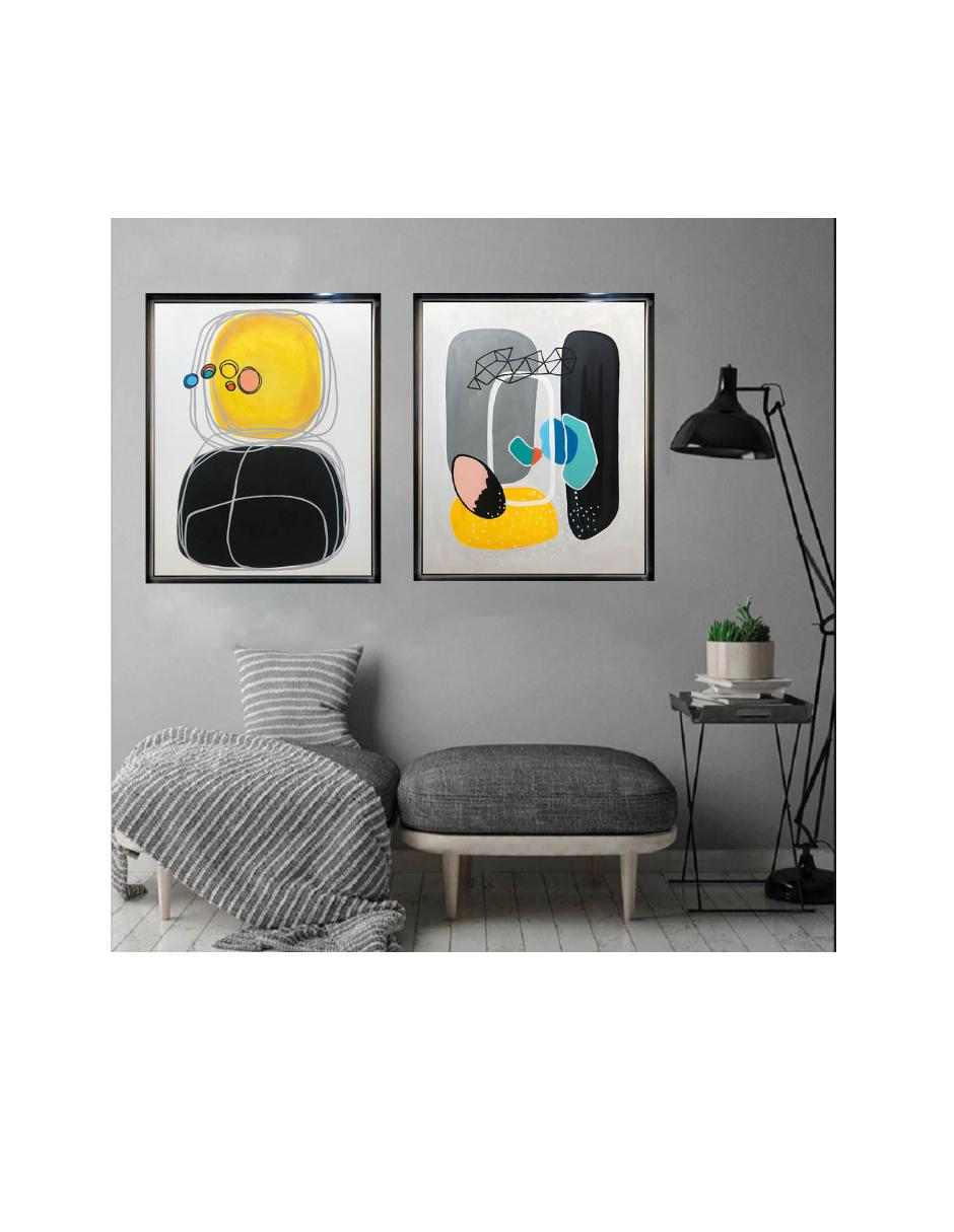 Cuadro decorativo Colección Milleniart técnica acrílico 2