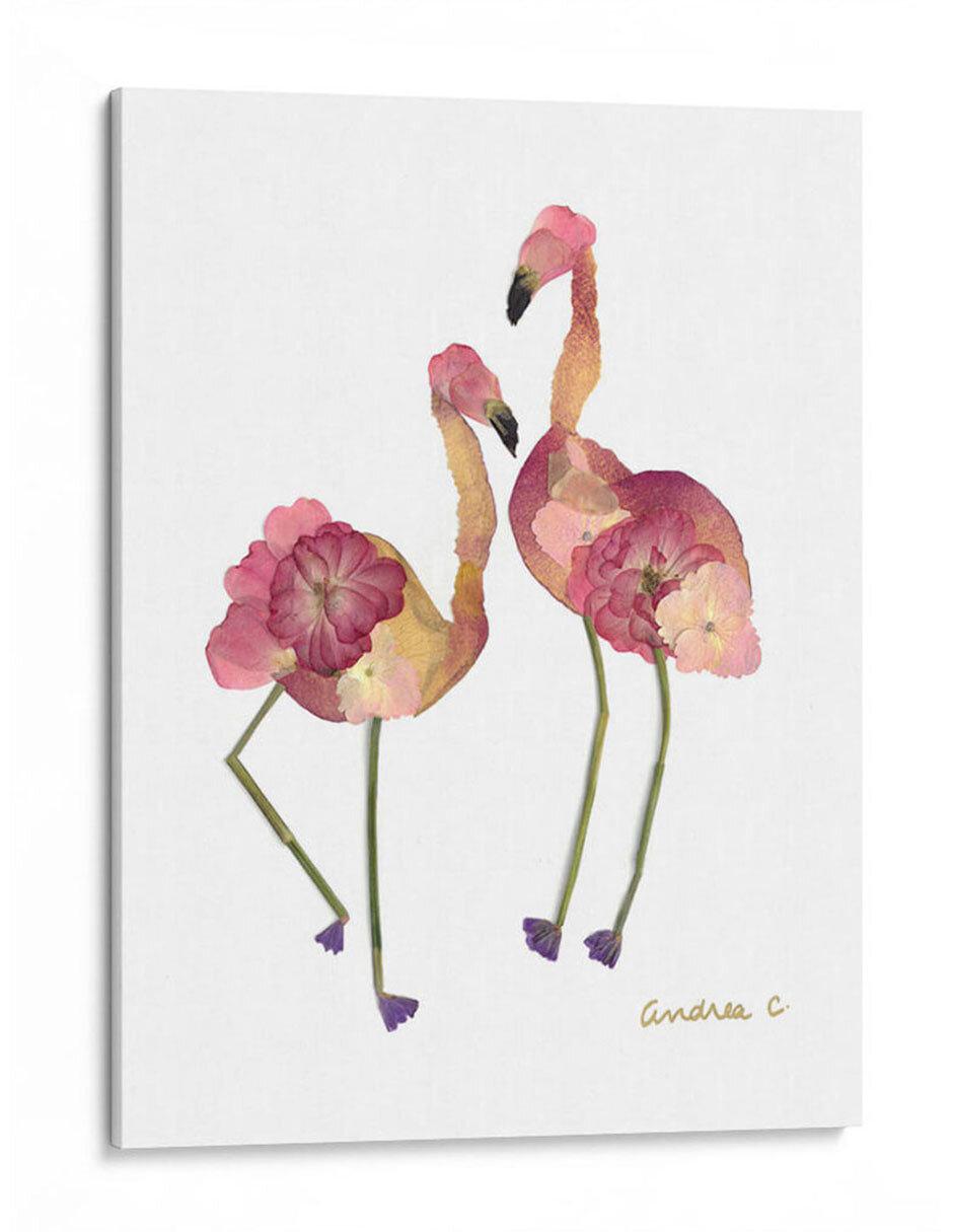 Litografía Flamingos by Andrea técnica Impresión Litografía Flamingos by Andrea técnica Impresión