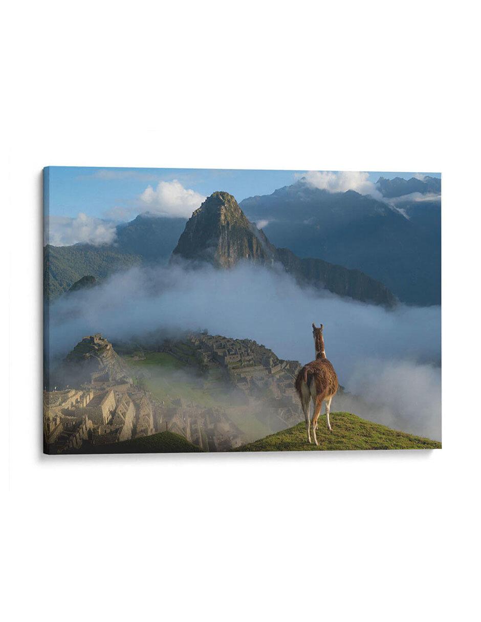 Litografía Épico Machu Pichu técnica Impresión
