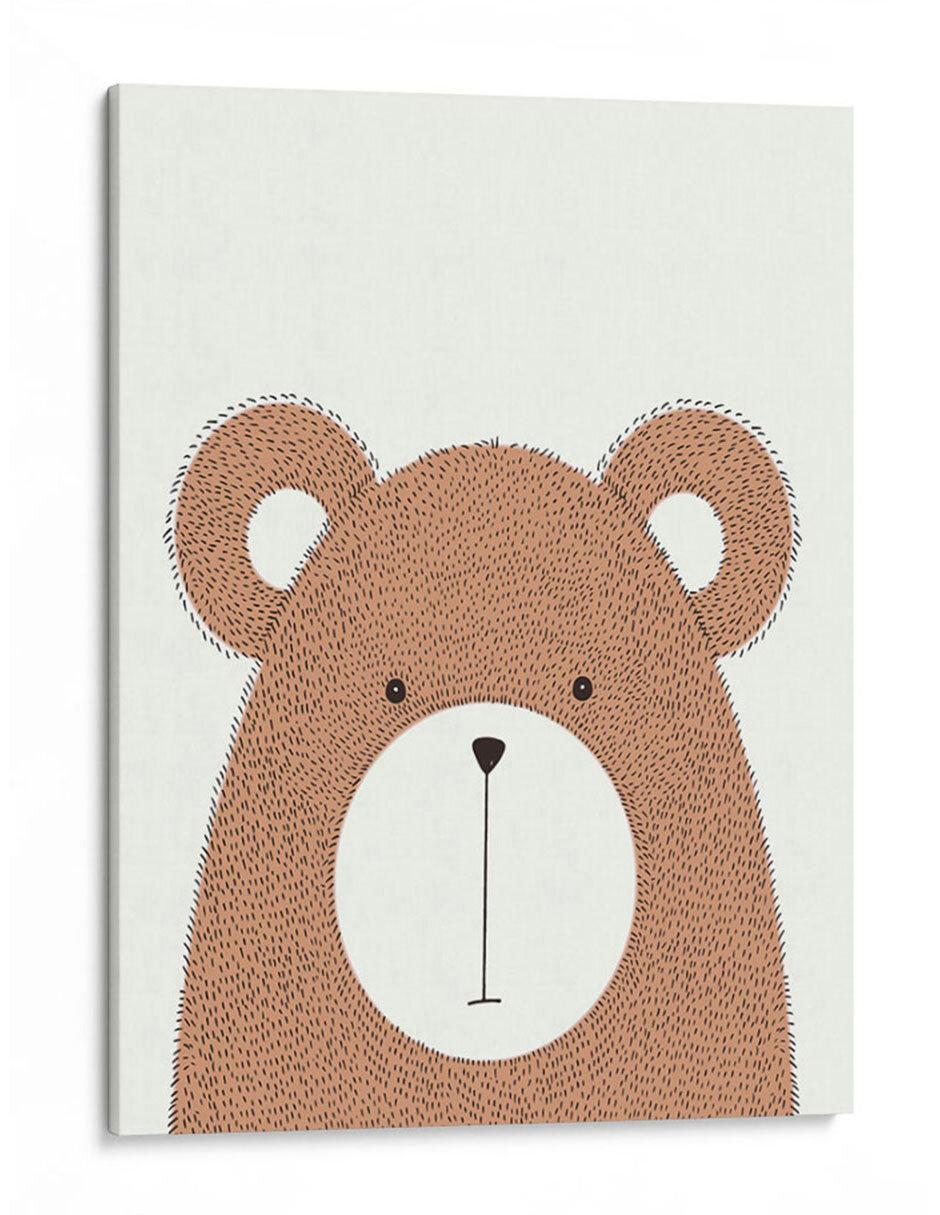 Litografía Bear Doodle técnica Impresión Litografía Bear Doodle técnica Impresión
