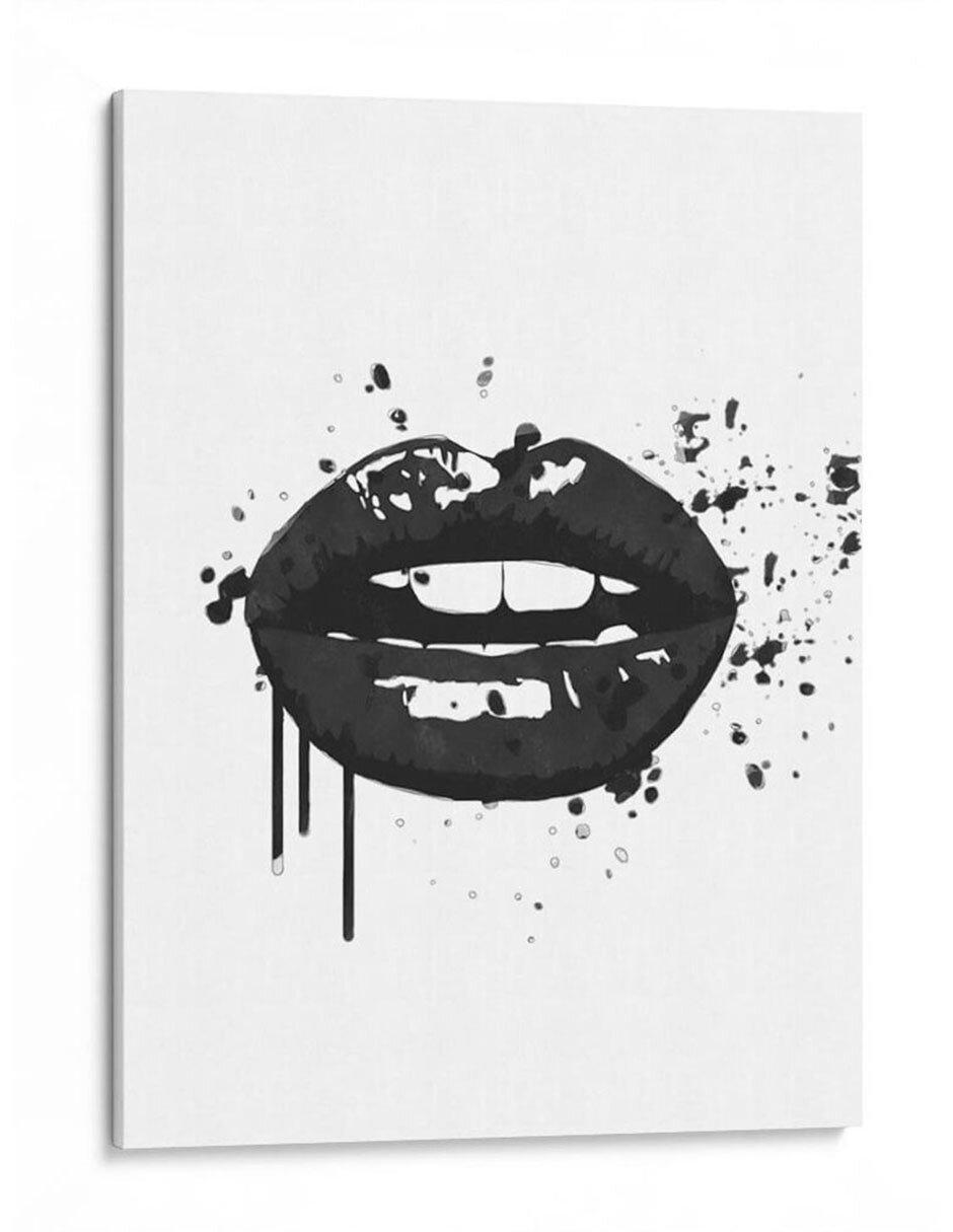 Litografía Labios Negros técnica Impresión