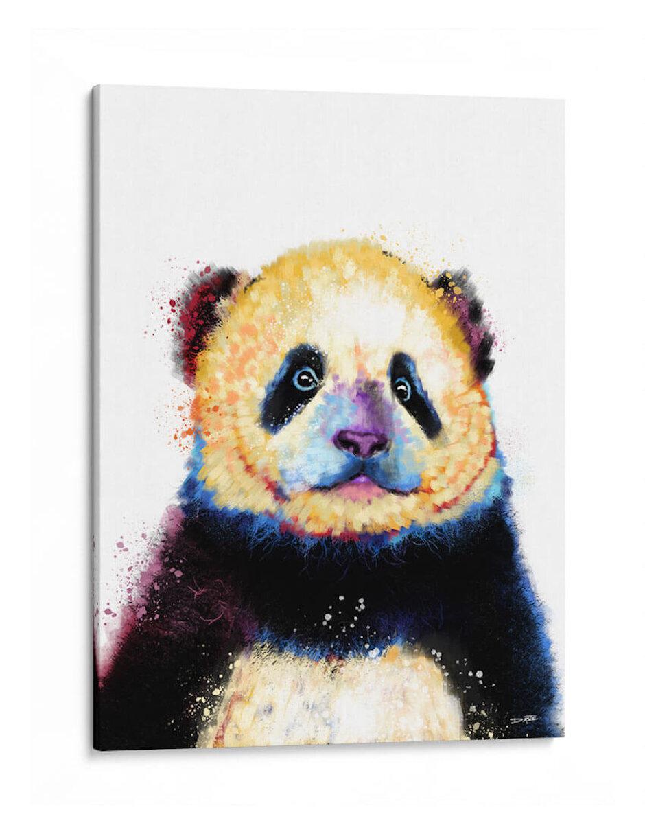 Litografía Baby Panda técnica Impresión