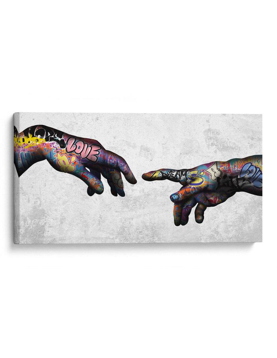 Litografía Graffiti Hand técnica Impresión