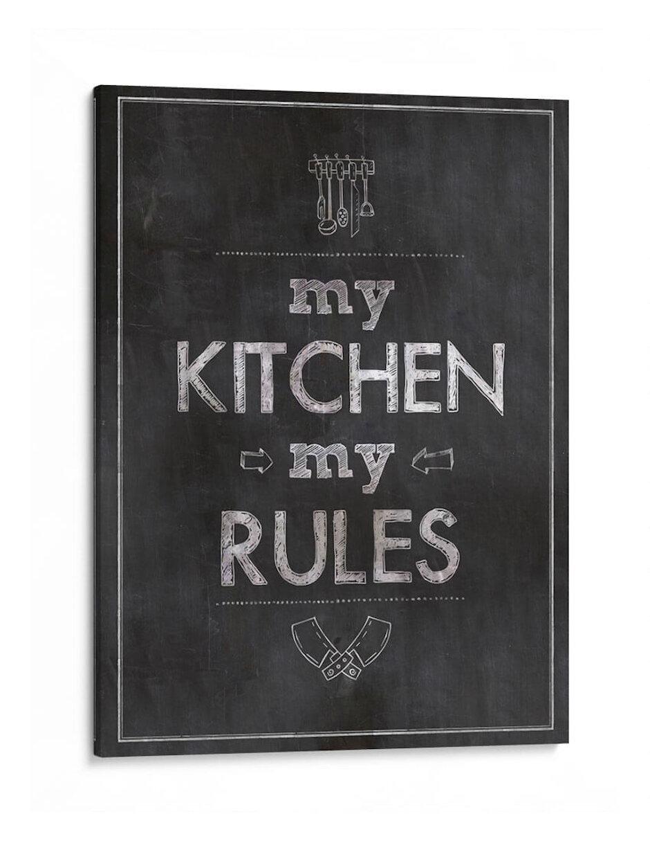 Litografía My Kitchen My Rules técnica Impresión Litografía My Kitchen My Rules técnica Impresión
