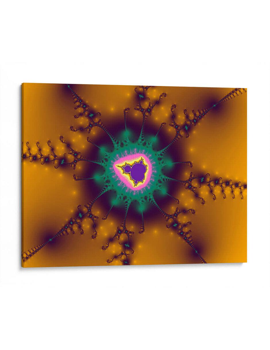 Litografía Fractal Fragment 15 técnica Impresión