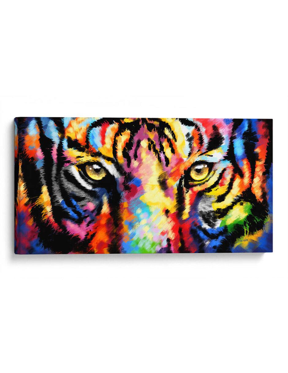 Litografía Ojos de Tigre técnica Impresión Litografía Ojos de Tigre técnica Impresión