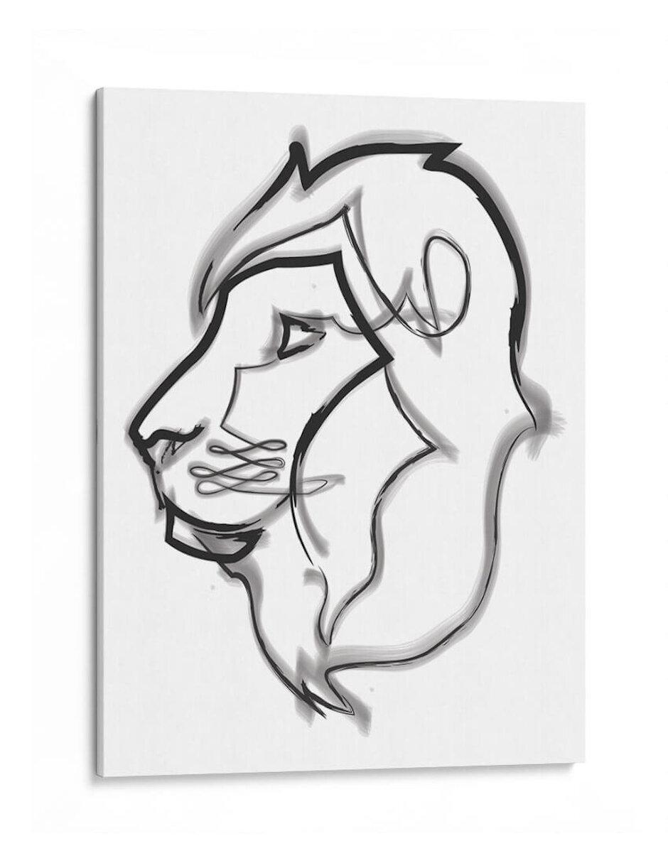 Imagen de producto Litografía Canvas Lab Boris The Lion técnica Impresión