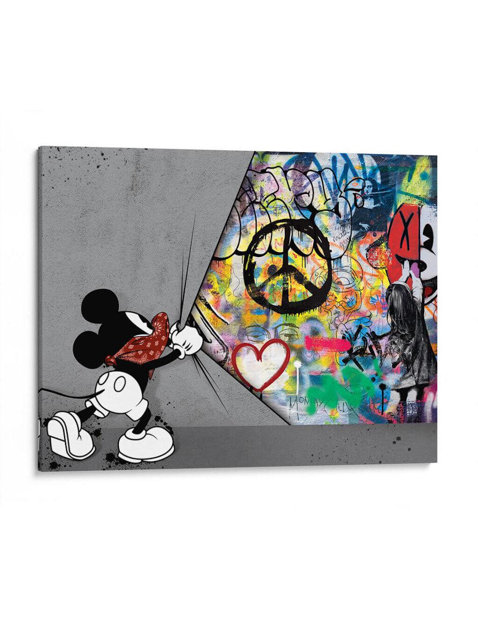 Litografía Pop Art Mouse Zoom técnica Impresión