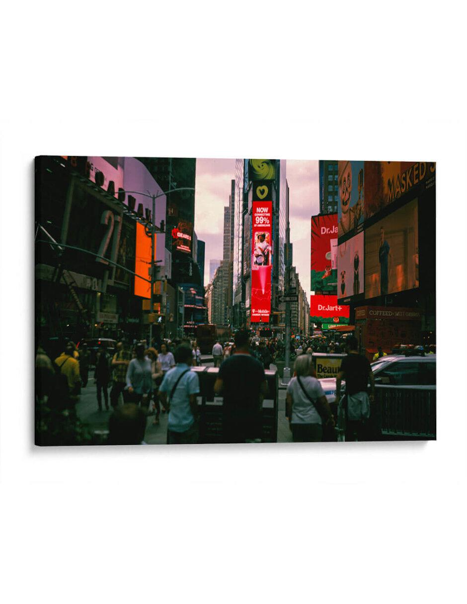Litografía Times Square técnica Impresión