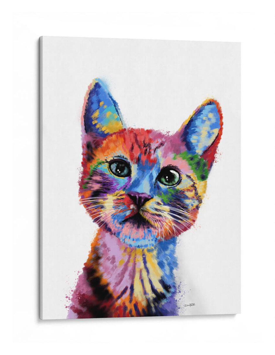 Litografía Gatito técnica Impresión