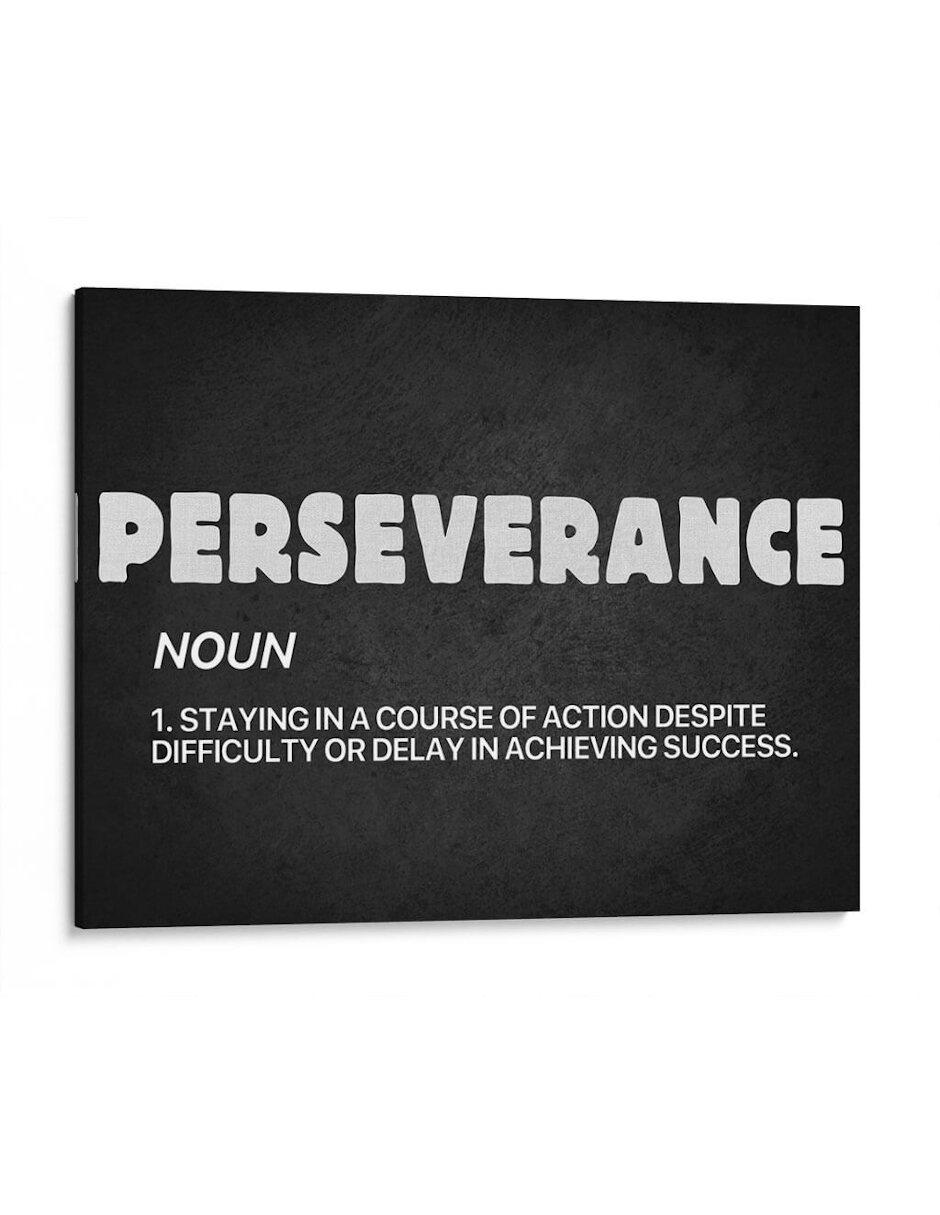 Litografía Perseverance Noun técnica Impresión Litografía Perseverance Noun técnica Impresión