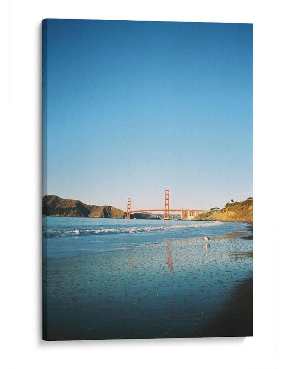 Litografía San Francisco Golden Gate técnica Impresión Litografía San Francisco Golden Gate técnica Impresión