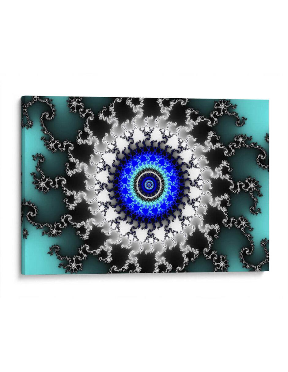 Litografía Canvas Lab Fractal Fragment 9 técnica Impresión