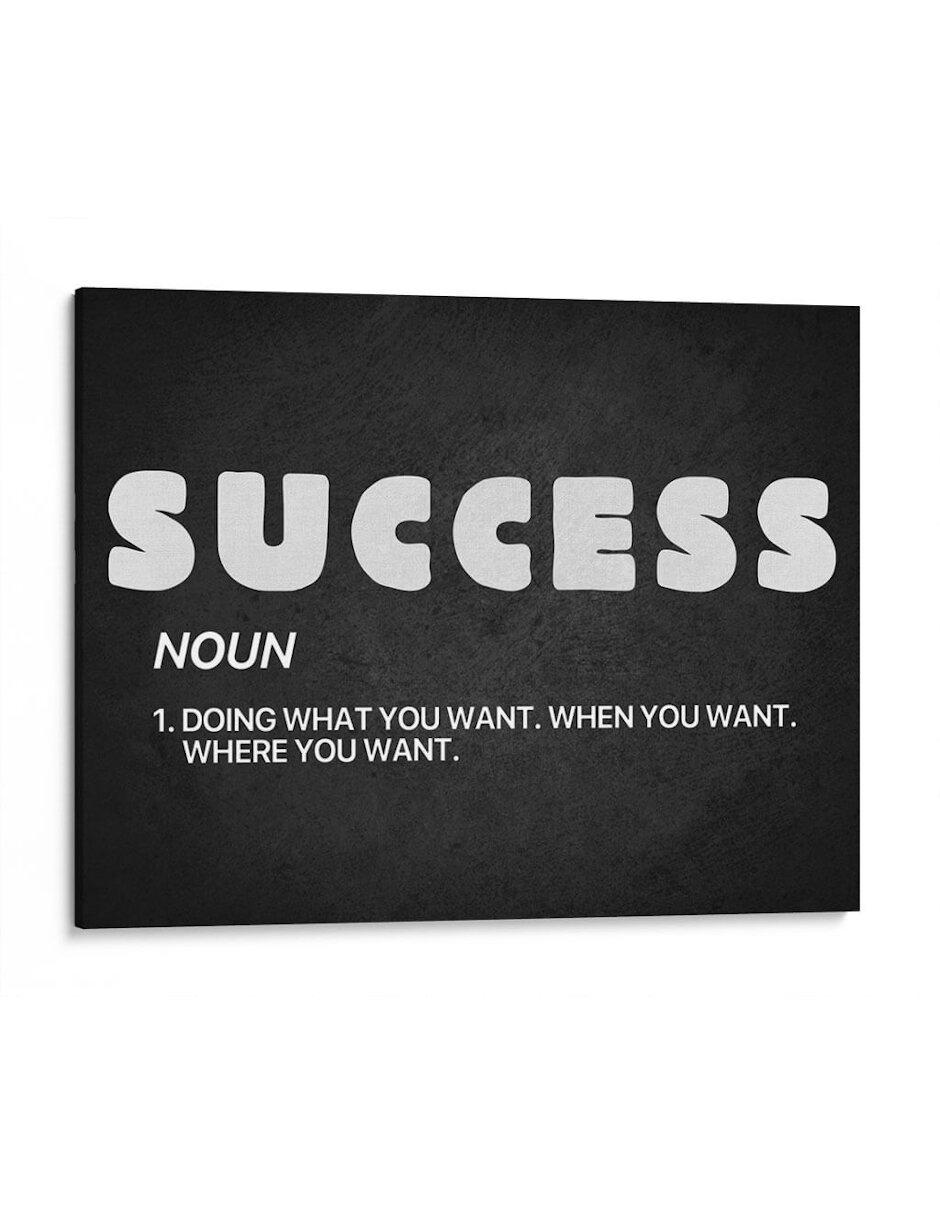 Litografía Canvas Lab Success