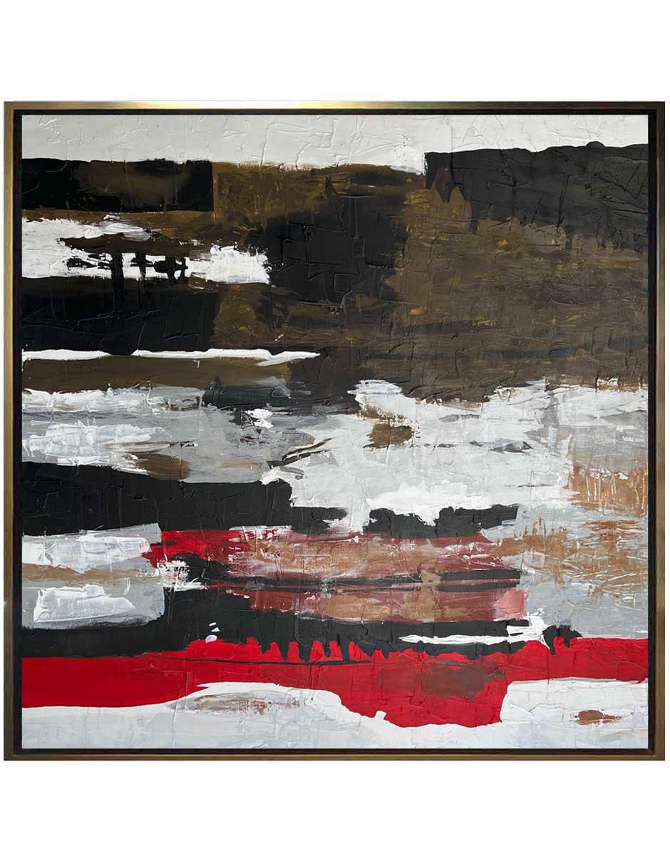 Pintura técnica abstracta Lune Art Gallery