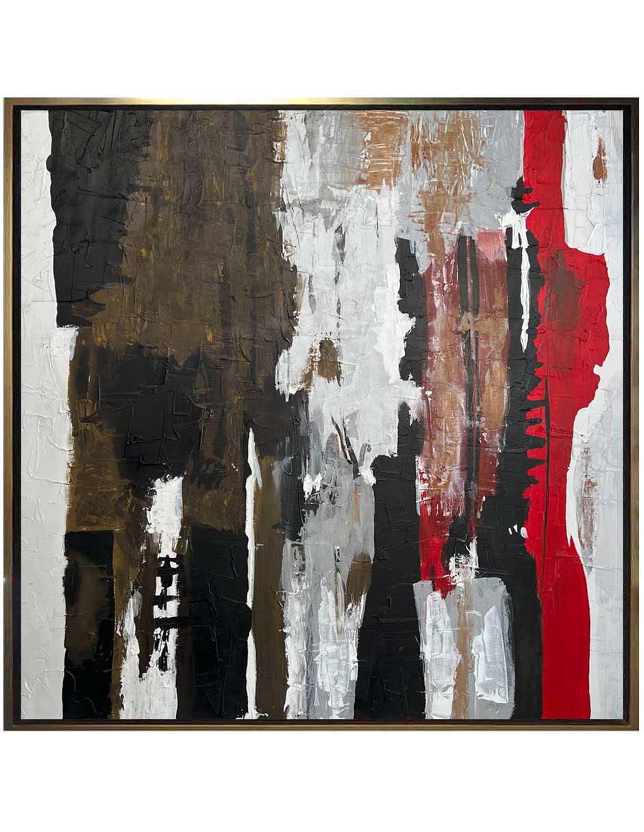 Pintura técnica abstracta Lune Art Gallery