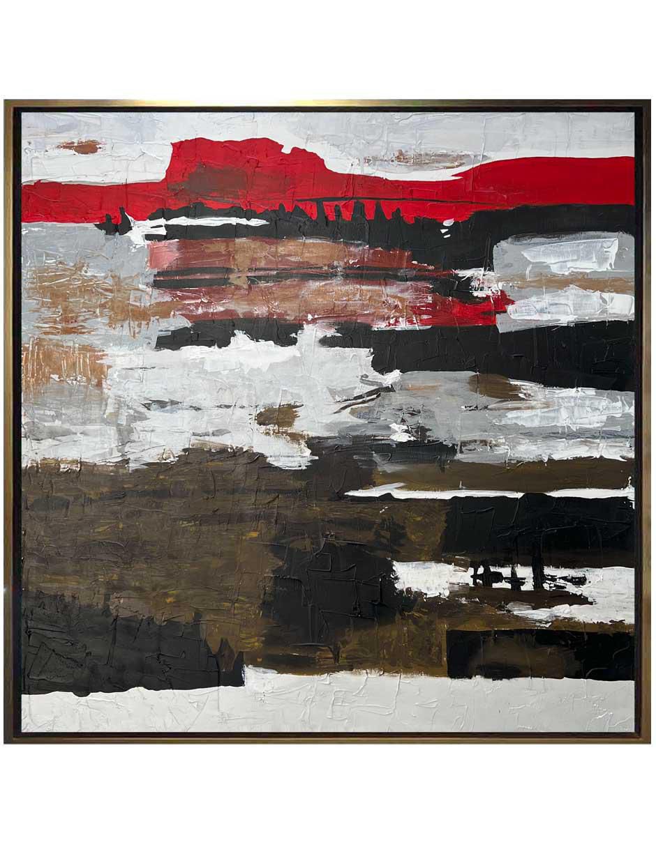 Pintura técnica abstracta Lune Art Gallery