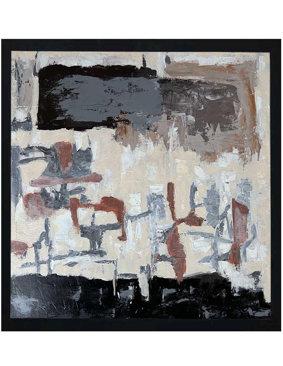 Pintura técnica abstracta Lune Art Gallery