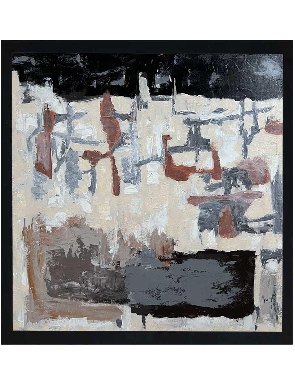 Pintura técnica abstracta Lune Art Gallery