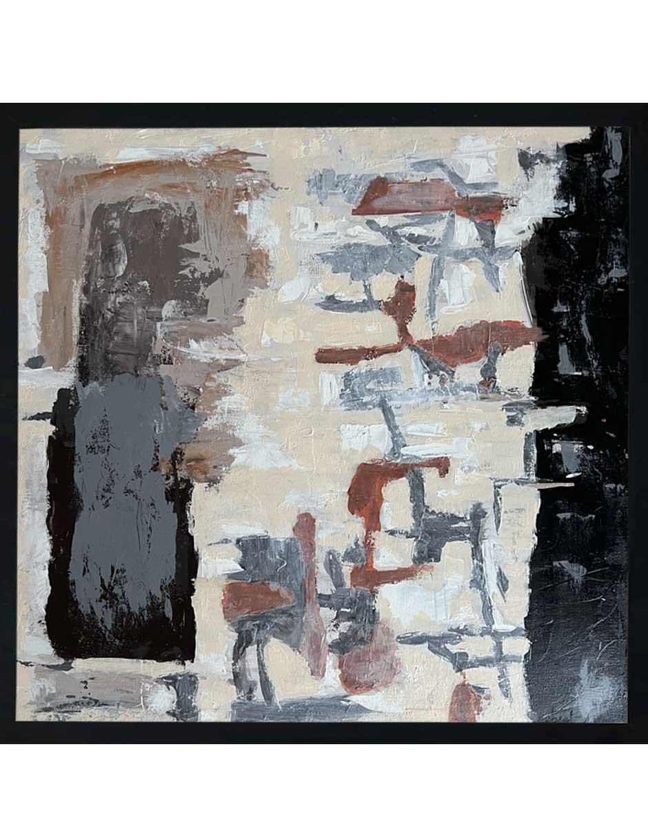 Pintura técnica abstracta Lune Art Gallery