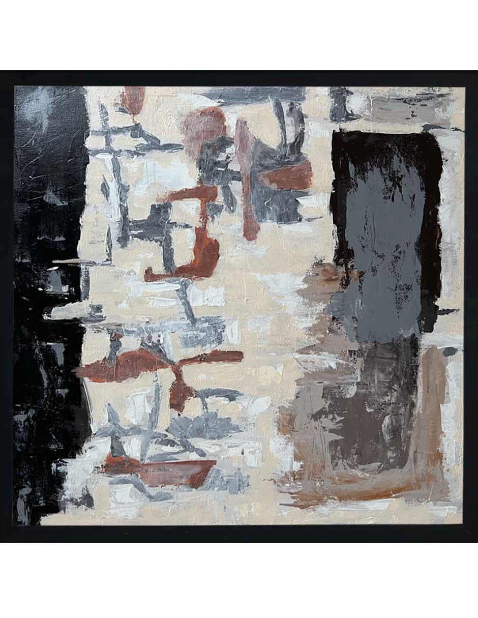 Pintura técnica abstracta Lune Art Gallery