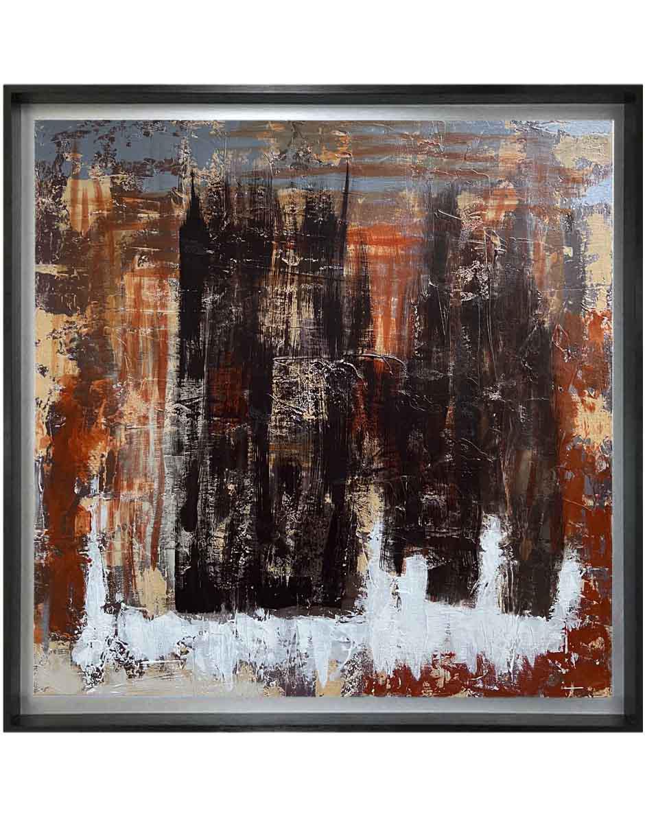 Pintura técnica abstracta Lune Art Gallery