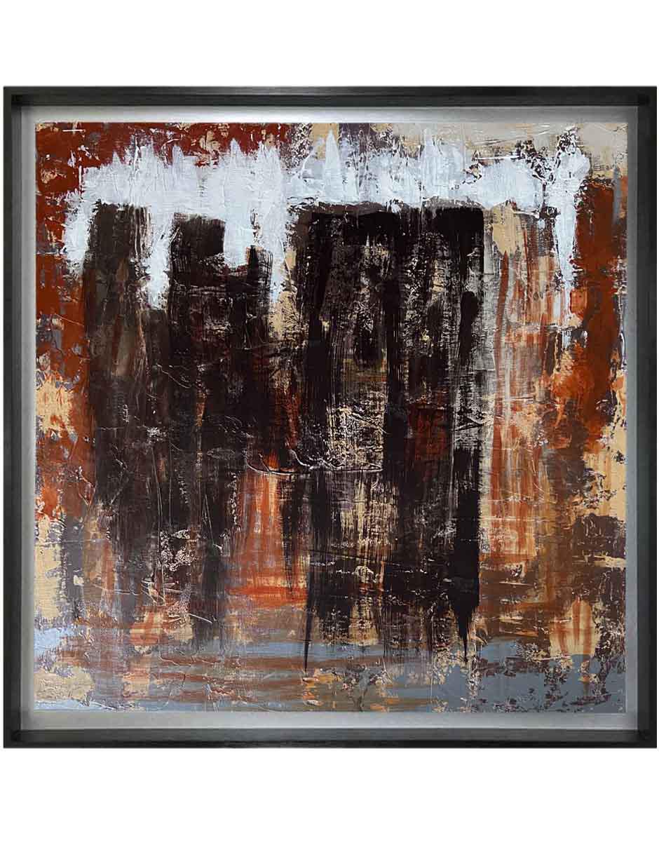 Pintura técnica abstracta Lune Art Gallery
