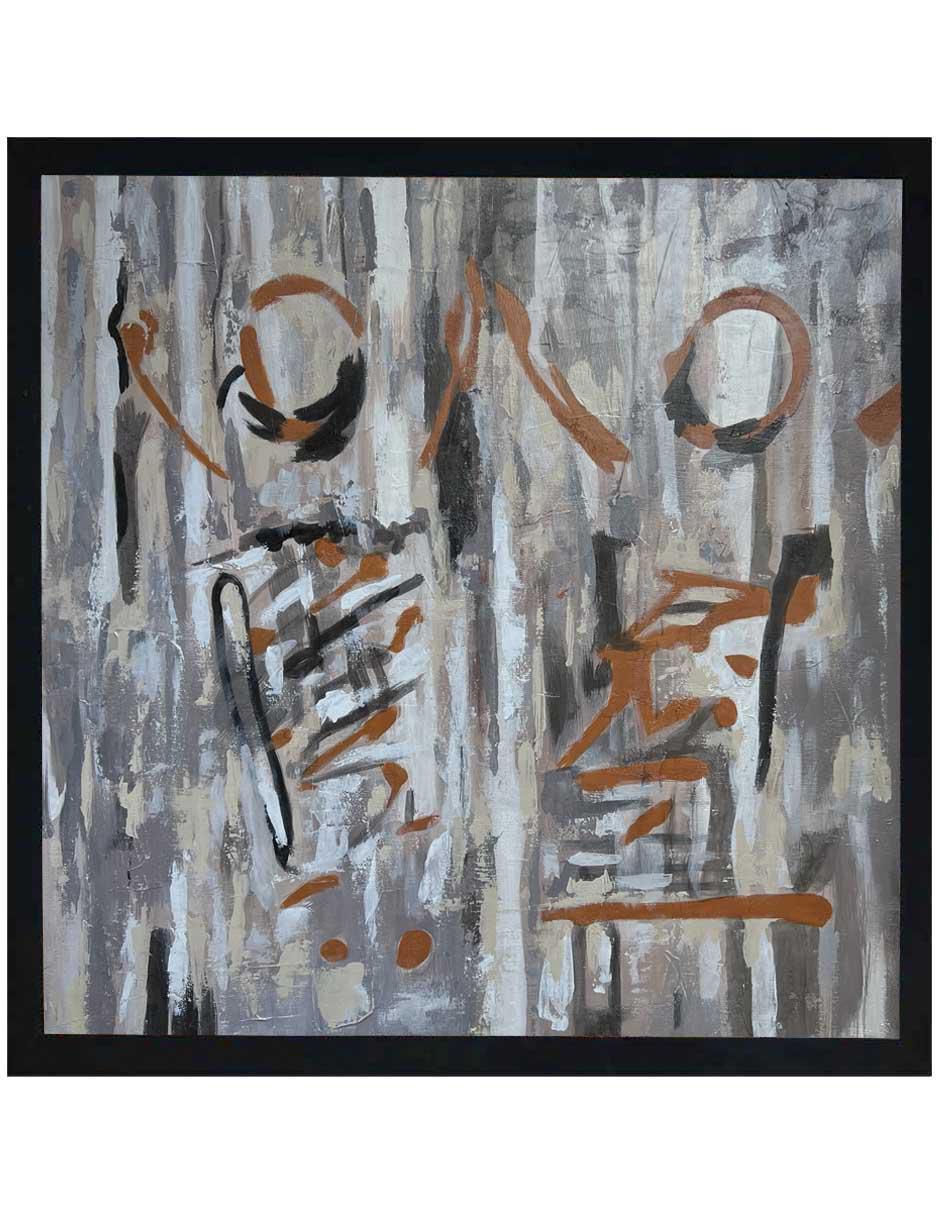 Pintura de 4 vistas Lune Art Gallery abstractos