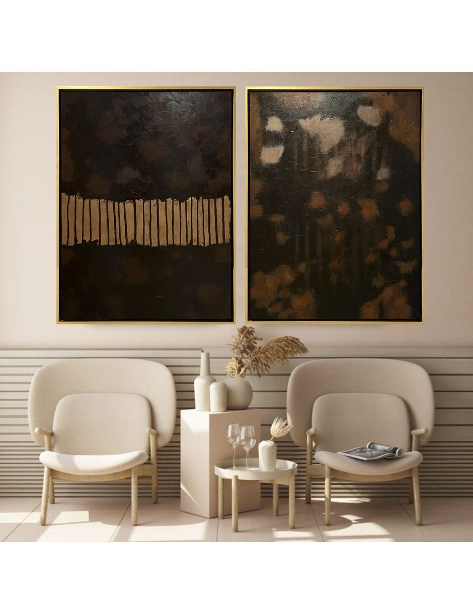 Pintura técnica mixta Lune Art Gallery Abstractos