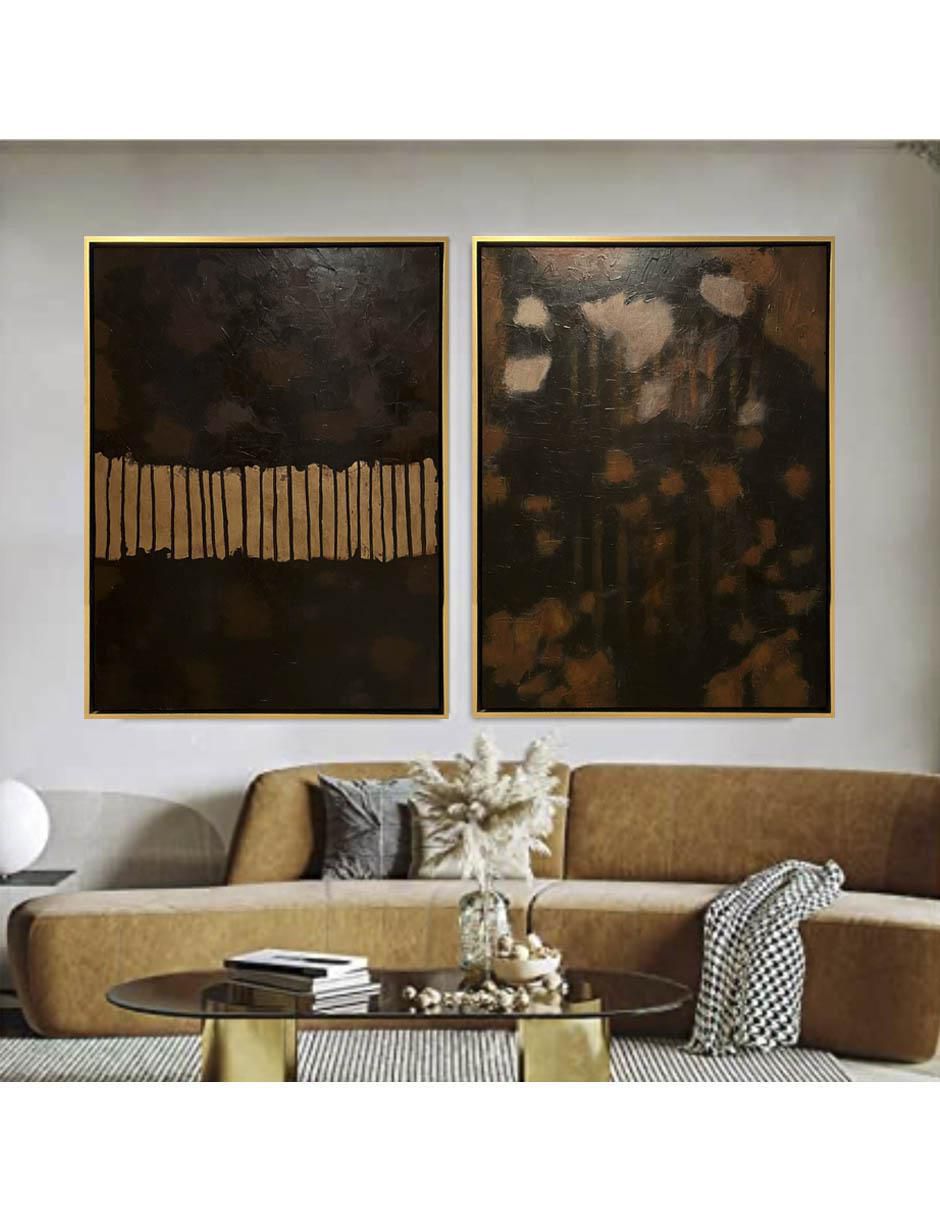 Pintura técnica mixta Lune Art Gallery Abstractos