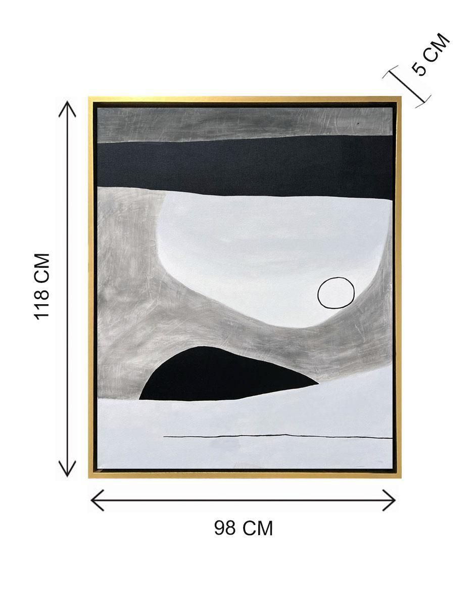Pintura de 4 Vistas Hecha A Mano técnica acrílico 11