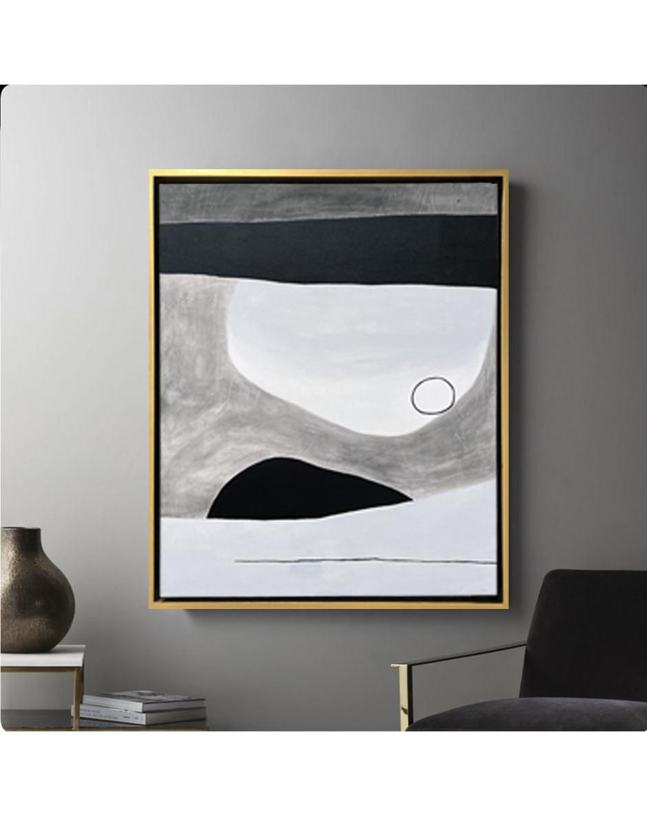 Pintura de 4 Vistas Hecha A Mano técnica acrílico 6