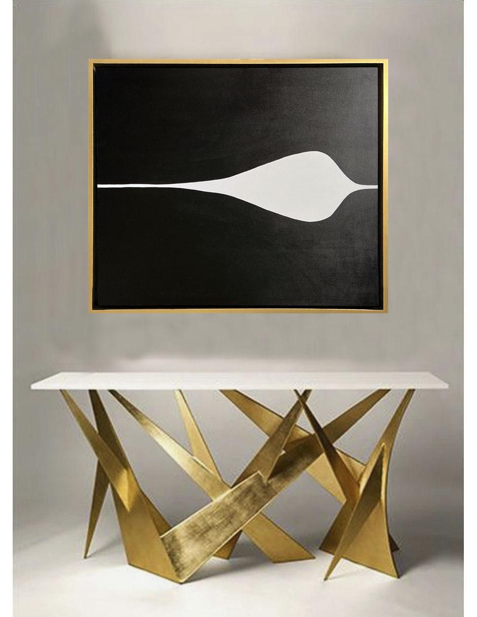 Pintura de 4 Vistas Hecha A Mano técnica acrílico 5