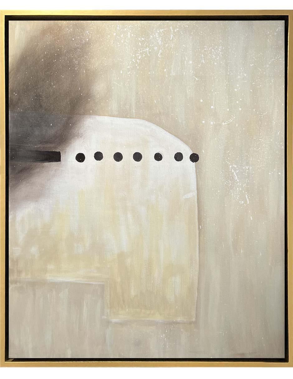 Pintura de 4 Vistas Hecha A Mano Abstracta técnica acrílico Abstracta 3