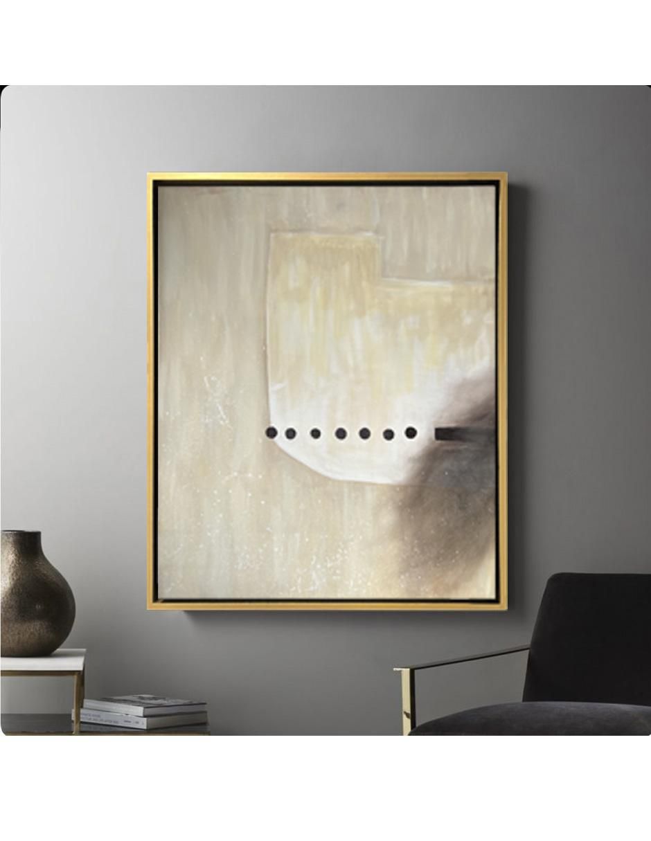 Pintura de 4 Vistas Hecha A Mano Abstracta técnica acrílico Abstracta 6