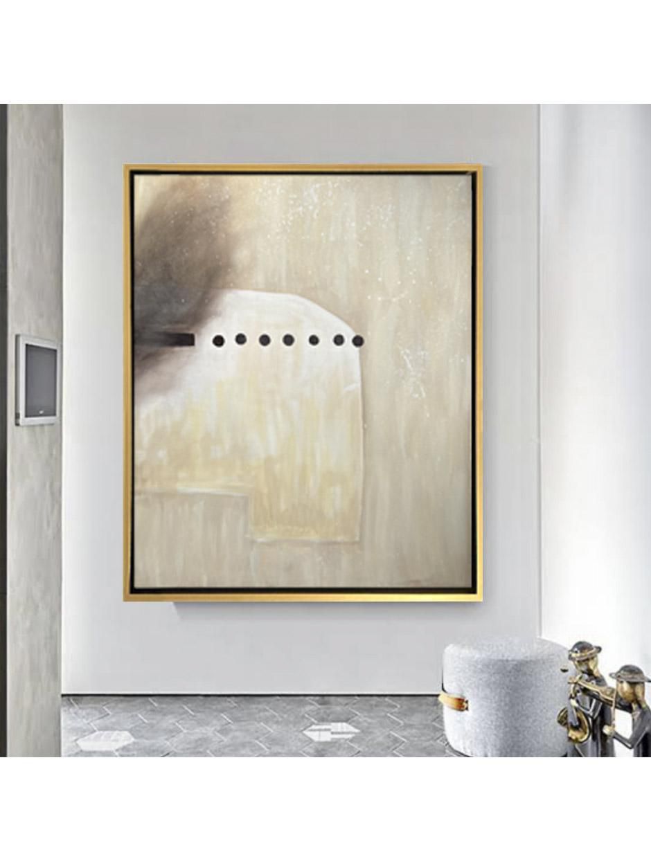 Pintura de 4 Vistas Hecha A Mano Abstracta técnica acrílico Abstracta 8