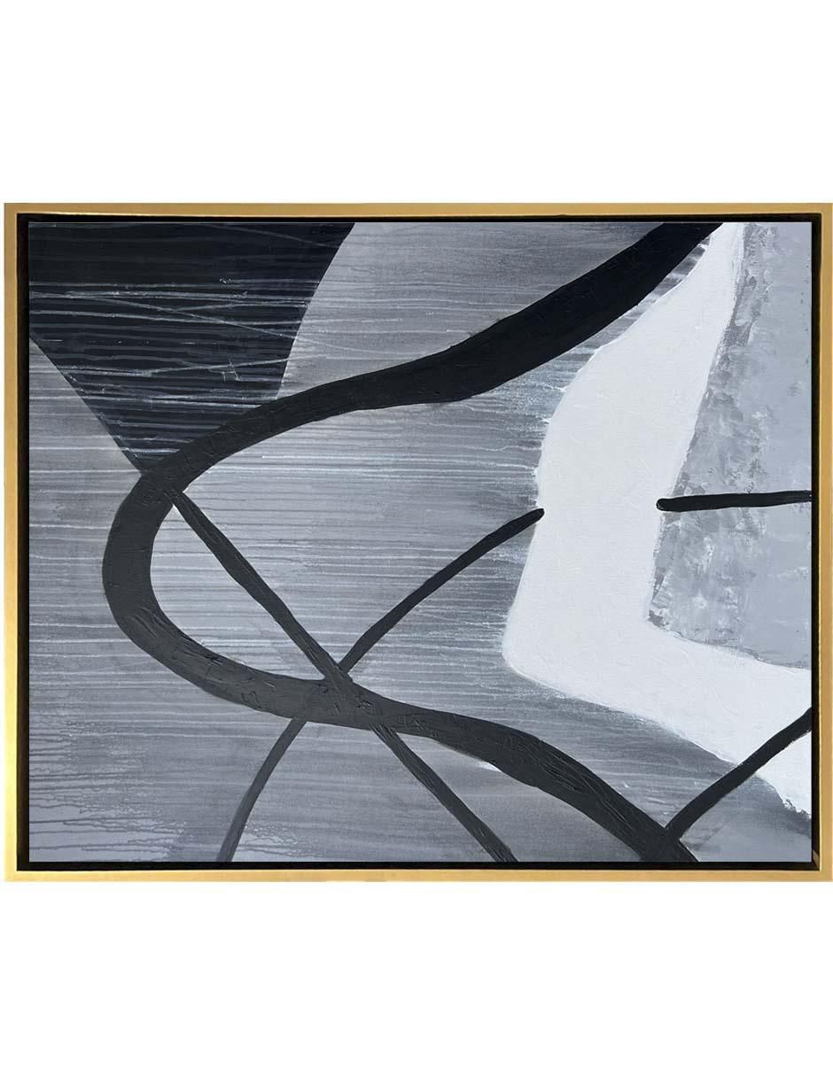 Pintura de 4 Vistas Hecha A Mano Abstracta técnica acrílico Pintura de 4 Vistas Hecha A Mano Abstracta técnica acrílico