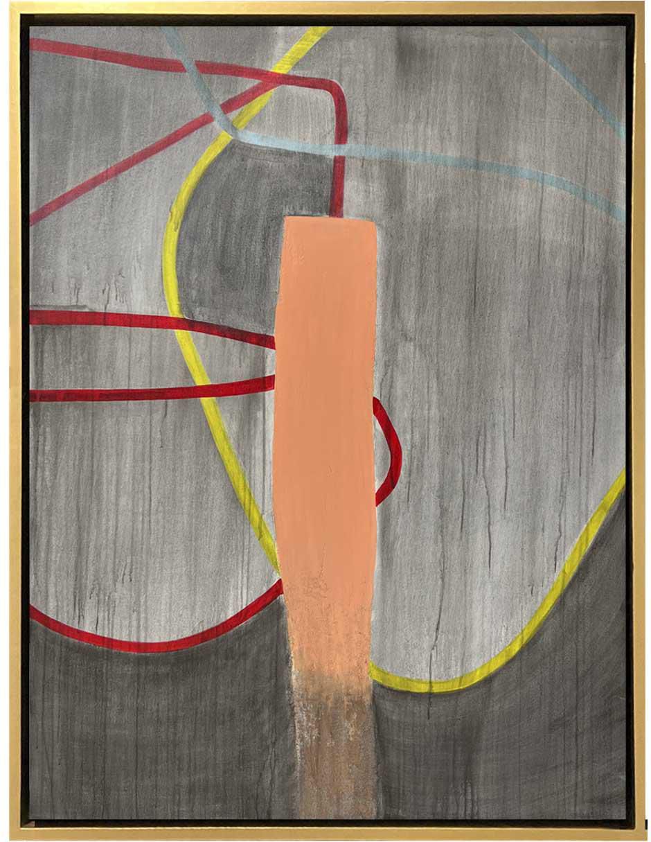 Pintura de 4 Vistas Hecha A Mano Abstracta técnica acrílico Pintura de 4 Vistas Hecha A Mano Abstracta técnica acrílico