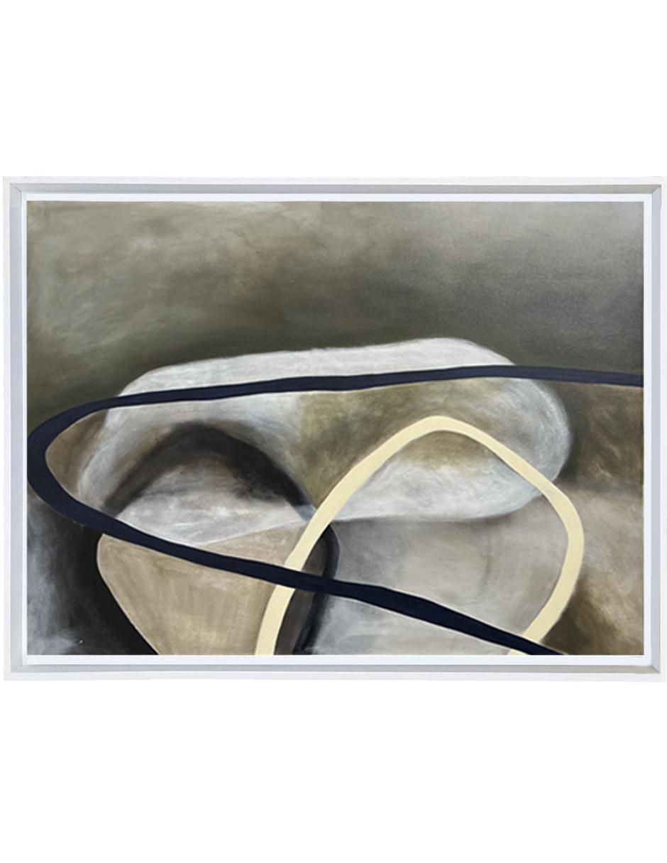 Pintura de 4 Vistas Hecha A Mano Abstracta técnica acrílico 3