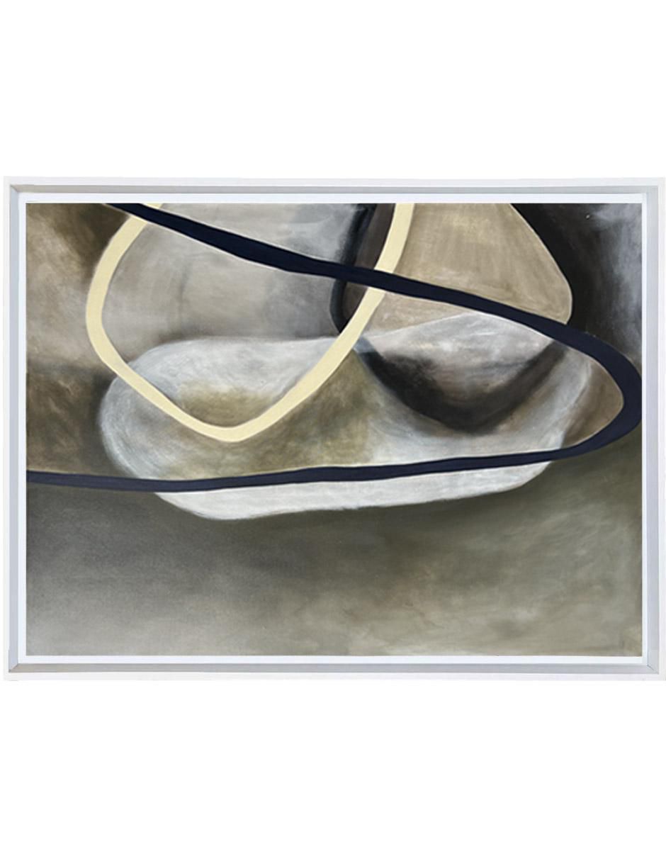 Pintura de 4 Vistas Hecha A Mano Abstracta técnica acrílico 4