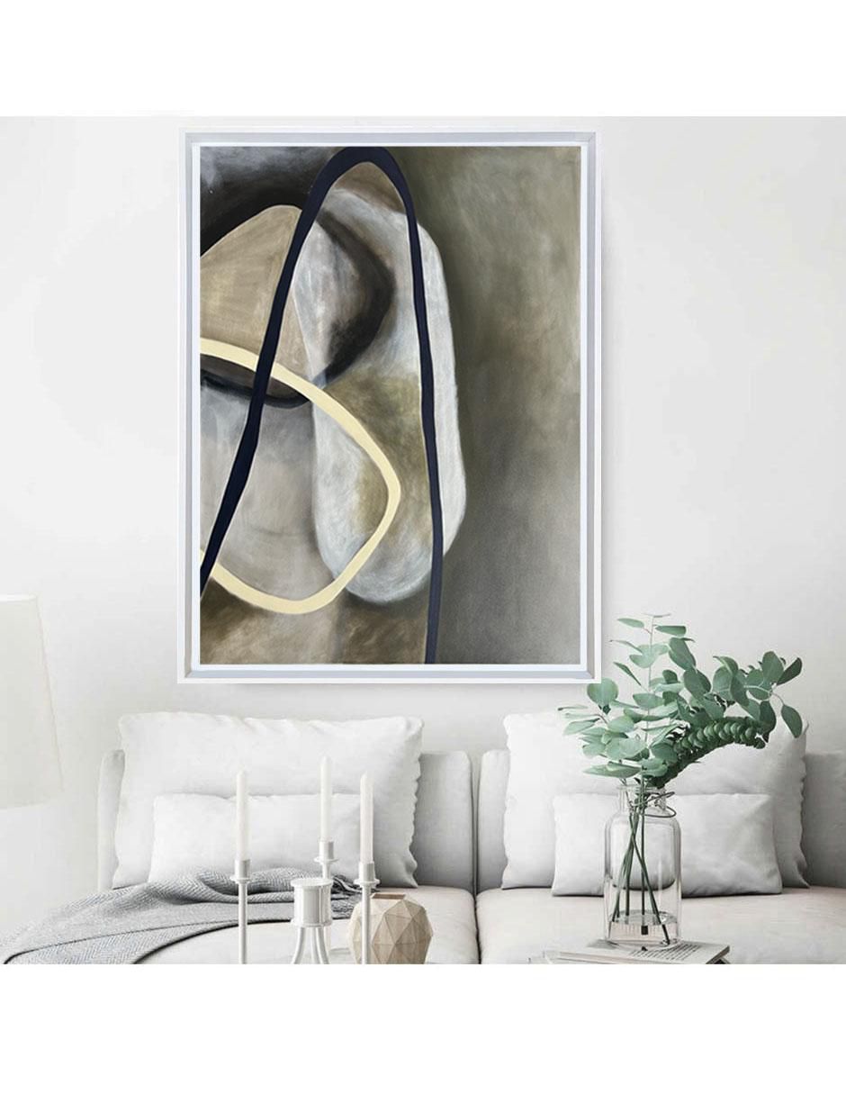 Pintura de 4 Vistas Hecha A Mano Abstracta técnica acrílico 6