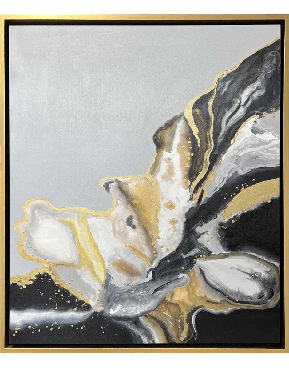Pintura Coral técnica mixta Lune Art Gallery
