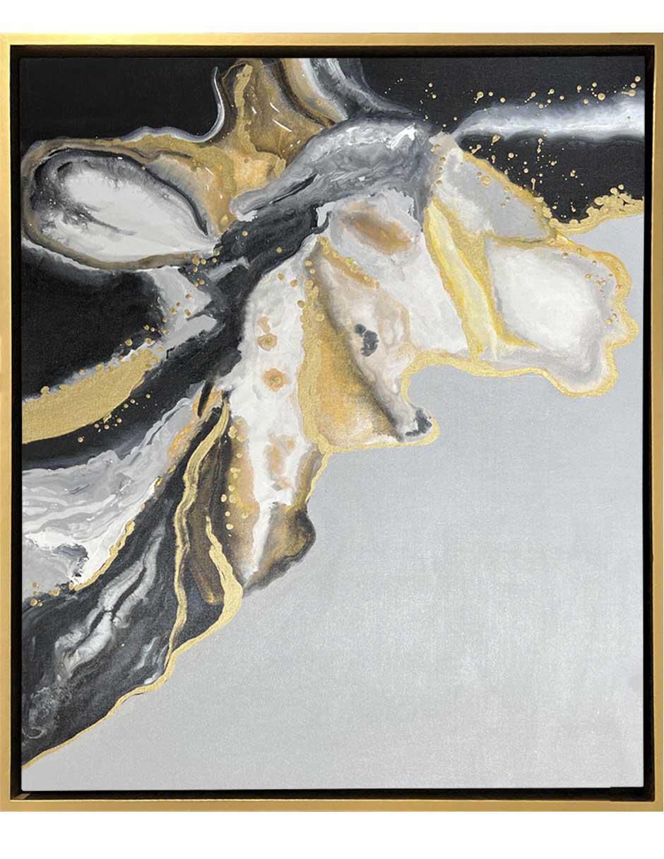 Pintura Coral técnica mixta Lune Art Gallery