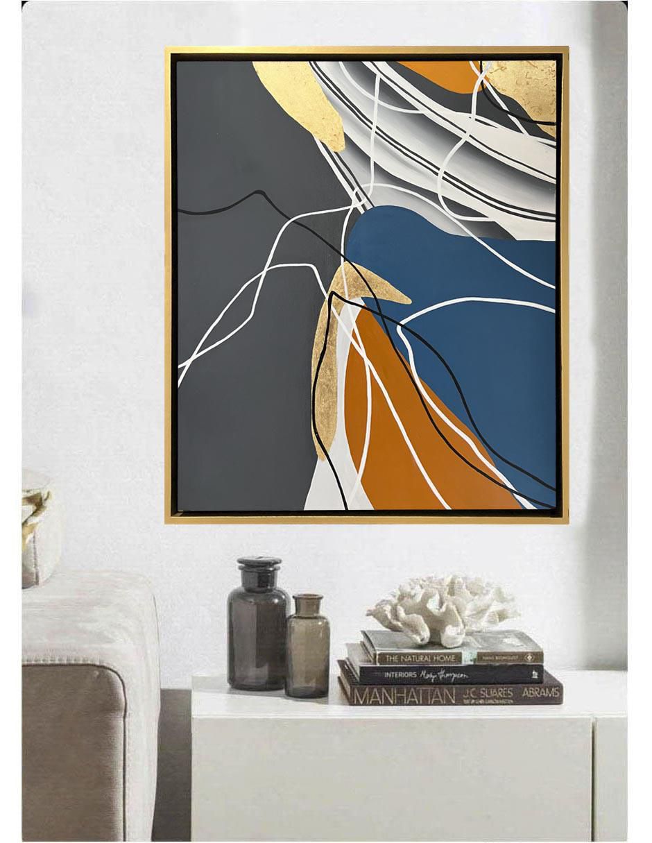 Pintura Magic II técnica mixta Lune Art Gallery Abstractos