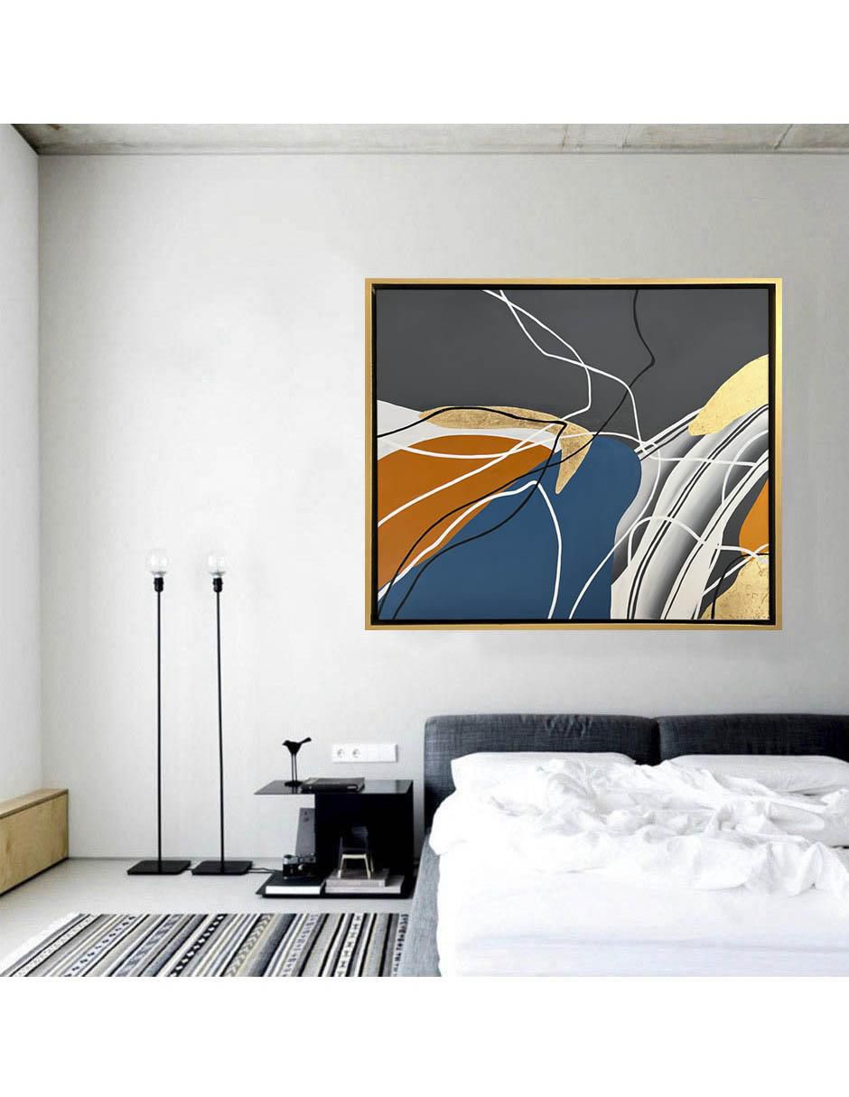Pintura Magic II técnica mixta Lune Art Gallery Abstractos